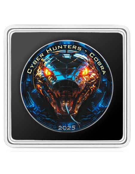 COBRA Cacciatori cibernetici - Moneta d'argento da 1 Oz 1$ USA 2025 - Coins & More - Usa