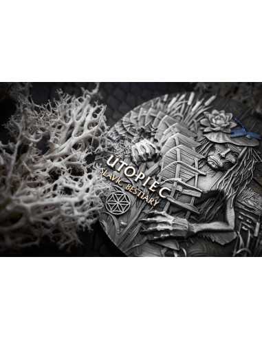 UTOPIEC Bestiario Eslavo Moneda de Plata de 3 Oz 2000 Francos Camerún 2025 - Coins & More - Camerún