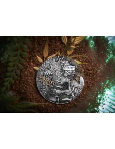 UTOPIEC Bestiario Slavo 3 Oz Moneta d'Argento 2000 Franchi Camerun 2025 - Coins & More - Camerun