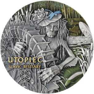 UTOPIEC Slawisches Bestiarium 3 Oz Silbermünze 2000 Francs Kamerun 2025 - Coins & More - Kamerun