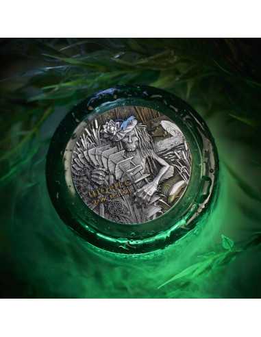 UTOPIEC Slawisches Bestiarium 3 Oz Silbermünze 2000 Francs Kamerun 2025 - Coins & More - Kamerun