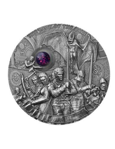 LADY OF THE LAKE Moneta d'argento da 1 kg The Witcher 50$ Niue 2025 - Coins & More - Niue
