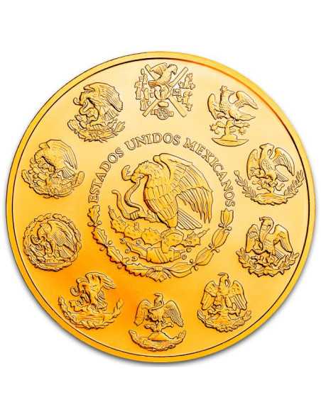 LADY OF GUADALUPE Moneta d'argento dorata da 1 Oz Messico 2024 - Coins & More - Messico