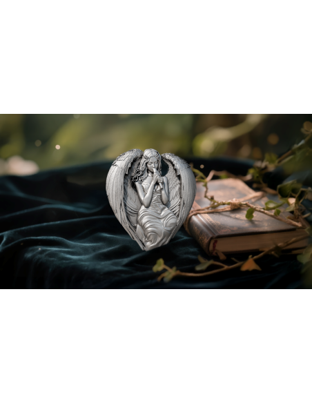 SUONO DI UN ANGELO Musica divina Moneta d'argento da 2 once 2000 franchi Camerun 2025 - Coins & More - Camerun