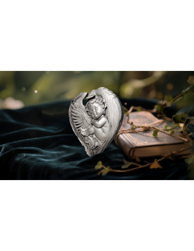 SUONO DI UN ANGELO Musica divina Moneta d'argento da 2 once 2000 franchi Camerun 2025 - Coins & More - Camerun