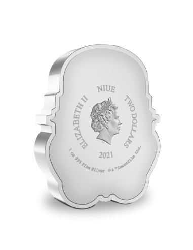 IMPERIAL STORMTROOPER - Faces of the Empire Star Wars 1 Oz Silver Coin 2$ Niue 2021 - Coins & More - Niue