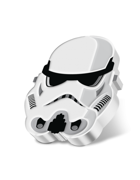 IMPERIAL STORMTROOPER - Faces of the Empire Star Wars 1 Oz Silver Coin 2$ Niue 2021 - Coins & More - Niue