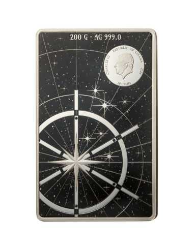 FORTUNA Masterpieces 200g Silver & 10g Gold Coin 10 Cedis Ghana 2024 - Coins & More - Ghana