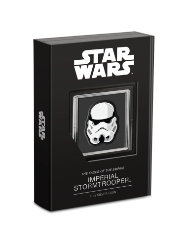 IMPERIAL STORMTROOPER - Faces of the Empire Star Wars 1 Oz Silver Coin 2$ Niue 2021 - Coins & More - Niue