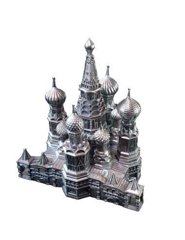 CATHEDRALE DE SAINT-BASIL Pièce de monnaie en argent 10 Oz 3D 3000 Francs Cameroun 2025 - Coins & More - Cameroun