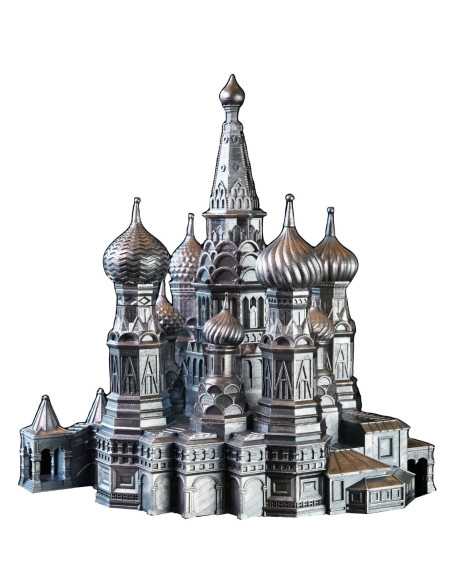 CATHEDRALE DE SAINT-BASIL Pièce de monnaie en argent 10 Oz 3D 3000 Francs Cameroun 2025 - Coins & More - Cameroun