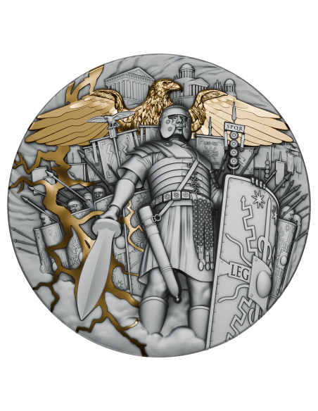 ROMAN LEGION 2 Oz Silver Coin 5$ Liberia 2025 - Coins & More - Libéria