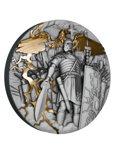 ROMAN LEGION 2 Oz Silver Coin 5$ Liberia 2025 - Coins & More - Libéria