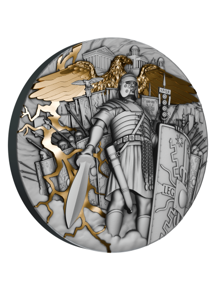 ROMAN LEGION 2 Oz Silver Coin 5$ Liberia 2025 - Coins & More - Libéria
