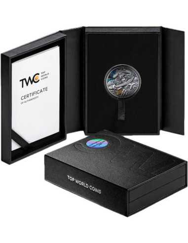 PIRATE Memento Mori 1 Oz Silver Coin 5 Cedis Ghana 2025 - Coins & More - Ghana
