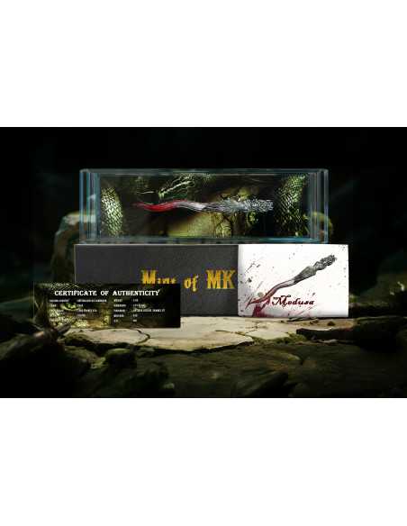 MEDUSA DAGGER Antique Finish Curse and Divine Weapon 2 Oz Silver Coin 2000 Francs Cameroon 2025 - Coins & More - Camerún