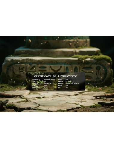 MEDUSA DAGGER Antique Finish Curse and Divine Weapon 2 Oz Silver Coin 2000 Francs Cameroon 2025 - Coins & More - Camerún