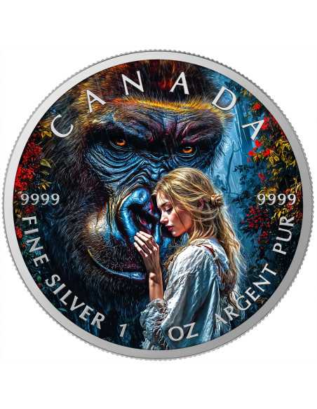 KONG BONG 1 Oz Silver Coin 5$ Canada 2025 - Coins & More - Canada