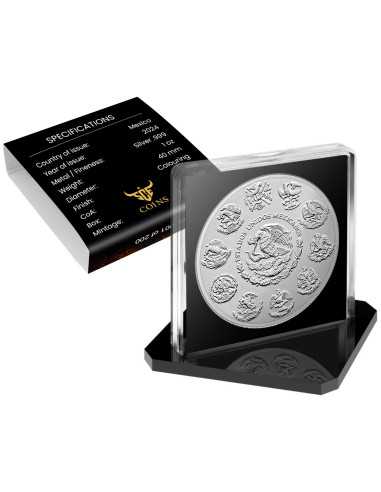 HARLEQUIN Dia De Los Muertos 1 Oz Silver coin 1 Ounce Mexico 2024 - Coins & More - Mexique