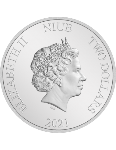 MONSTRES ET CIE 20th Anniversary 1 Oz Disney Silver Coin 2$ Dollars Niue 2021 - Coins & More - Niue