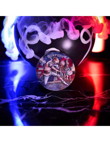 SILKPUNK The Punk Universe 200g Silver UV Fluorescent Coin 15$ Niue 2025 - Coins & More - Niue