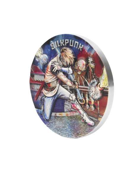 SILKPUNK The Punk Universe 200g Silver UV Fluorescent Coin 15$ Niue 2025 - Coins & More - Niue