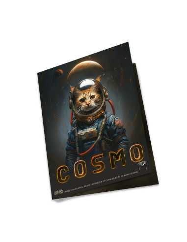 COSMO Human Cats Premium Silver Cast Bar 1 Oz Silver - Coins & More - Silver