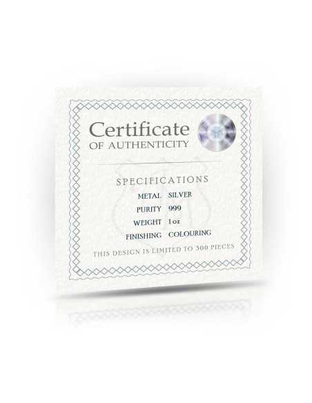 THE ENCHANTED BOND Premium Silver Cast Bar 1 Oz Silver - Coins & More - Argento