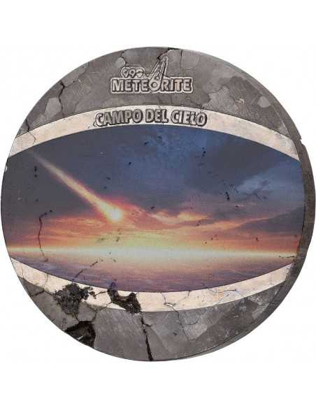 CAMPO DEL CIELO Iron 1 Oz Meteorite Coin 1$ Niue 2020 - Coins & More - Niue