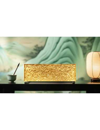 A THOUSAND LI OF RIVERS AND MOUNTAINS 3 Oz Silver & 5 Kg Copper 10000 Francs Tchad 2025 - Coins & More - Chad