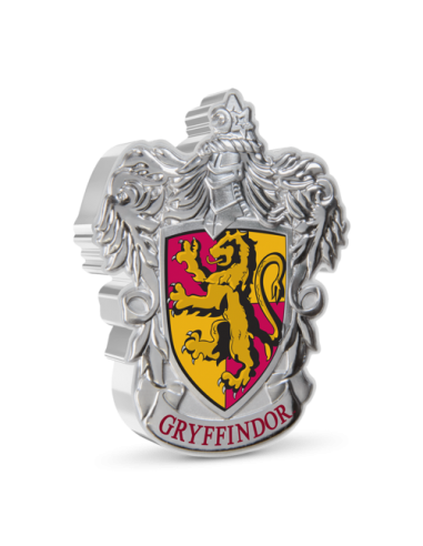BLASON DE GRYFFONDOR - HARRY POTTER 1 Oz Silver Coin 2$ Dollars Niue 2021 - Coins & More - Niue