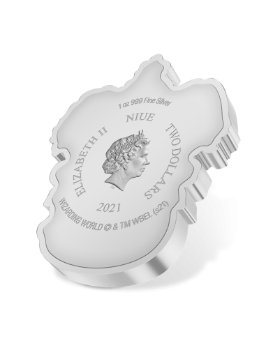BLASON DE GRYFFONDOR - HARRY POTTER 1 Oz Silver Coin 2$ Dollars Niue 2021 - Coins & More - Niue