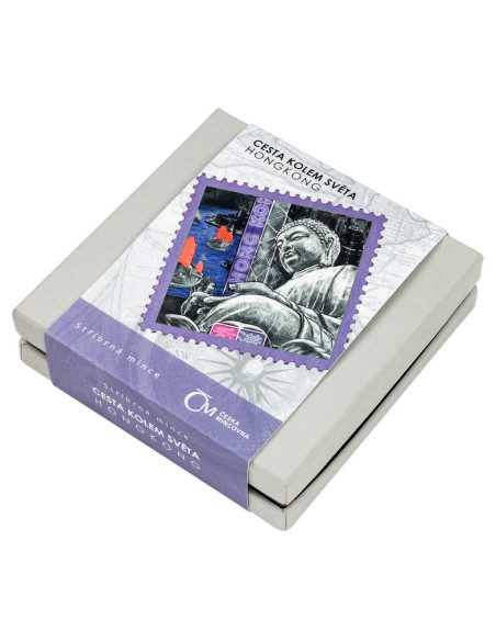HONG KONG Journey Around The World 3 Oz Silver Coin 5$ Niue 2025 - Coins & More - Niue