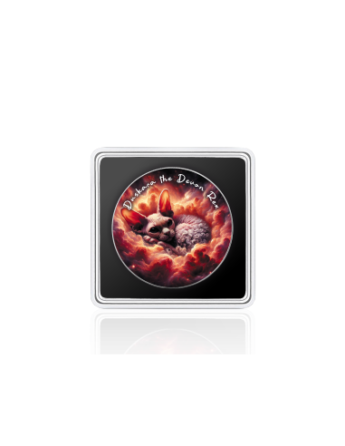 DUSKARA THE DEVON REX Nebula Cats American Eagle 1 Oz Silver Coin 1$ USA 2025 - Coins & More - Usa