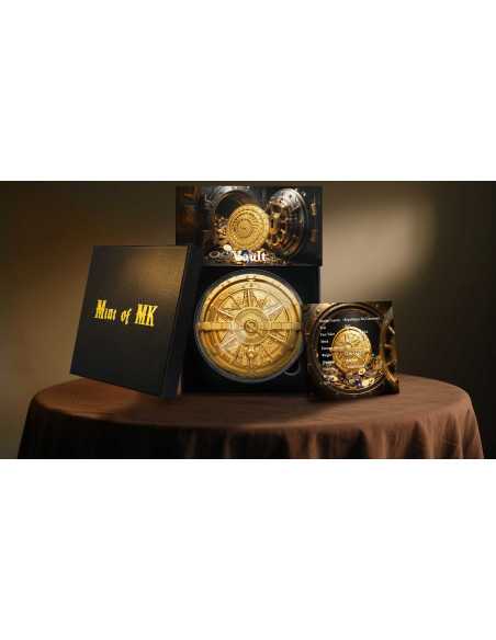GOLD GILDED VAULT 2 Oz Silver & 1 Kg Copper Coin 2000 Francs Cameroon 2025 - Coins & More - Camerún