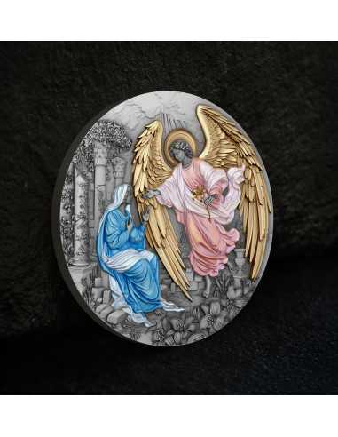 GABRIEL The Herald of Salvation Archangels 2 Oz Silver Coin 5$ Niue 2025 - Coins & More - Niue