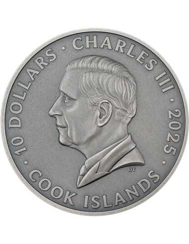 PORTAL OF TIME 2 Oz Silver Coin 10$ Cook Islands 2025 - Coins & More - Cookinseln