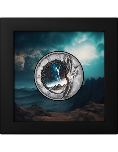 PORTAL OF TIME 2 Oz Silver Coin 10$ Cook Islands 2025 - Coins & More - Cookinseln