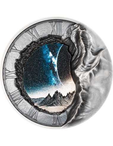 PORTAL OF TIME 2 Oz Silver Coin 10$ Cook Islands 2025 - Coins & More - Cookinseln