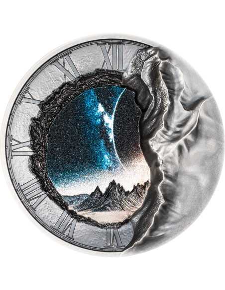PORTAL OF TIME 2 Oz Silver Coin 10$ Cook Islands 2025 - Coins & More - Cookinseln