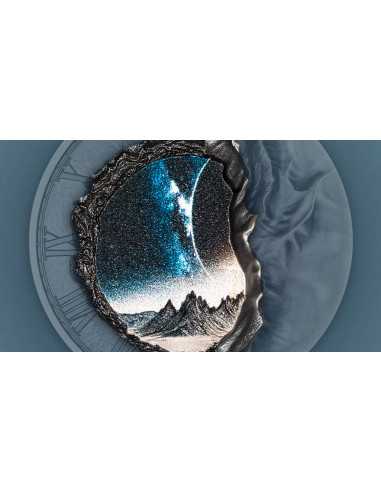 PORTAL OF TIME 2 Oz Silver Coin 10$ Cook Islands 2025 - Coins & More - Cookinseln