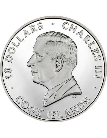REPUBBLICA ITALIANA 2 Oz Silver Coin 10$ Cook Islands 2025 - Coins & More - Cook Islands