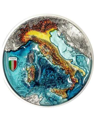 REPUBBLICA ITALIANA 2 Oz Silver Coin 10$ Cook Islands 2025 - Coins & More - Cook Islands