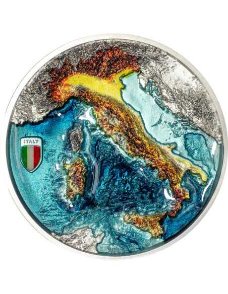 REPUBBLICA ITALIANA 2 Oz Silver Coin 10$ Cook Islands 2025 - Coins & More - Cook Islands