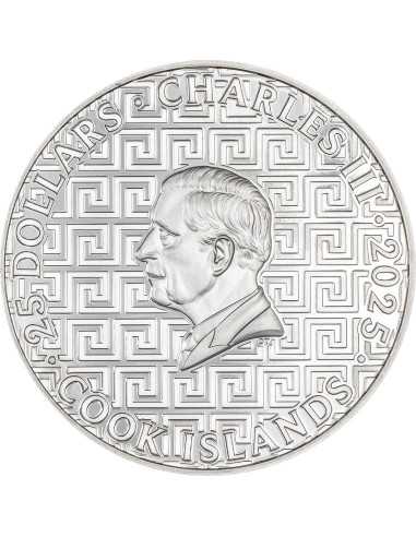 MACHU PICCHU Bucket List 5 Oz Silver Coin 25$ Cook Islands 2025 - Coins & More - Cook Islands