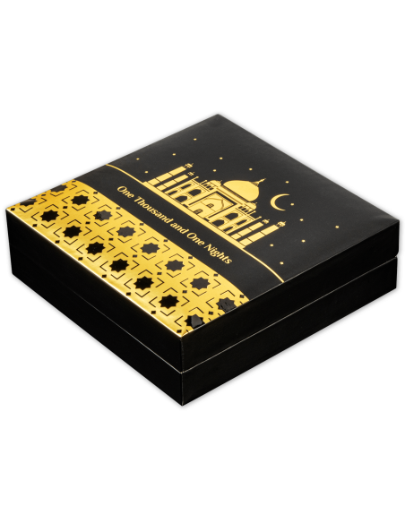 1001 NIGHTS Echoes of the Ancient East 2 Oz Silver Coin 200 Francs Djibouti 2025 - Coins & More - Africa