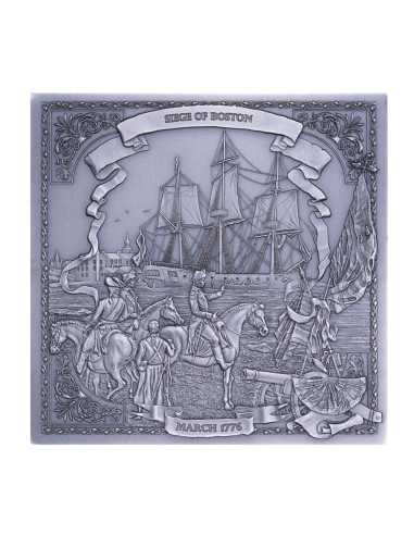 GEORGE WASHINGTON 3D Cube 6 Oz Silver Coin 10$ Barbados 2026 - Coins & More - Barbados