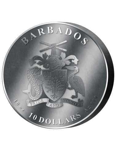 DECLARATION OF INDEPENDENCE Multilayer 10 Oz Silver Coin 10$ Barbados 2026 - Coins & More - Samoa