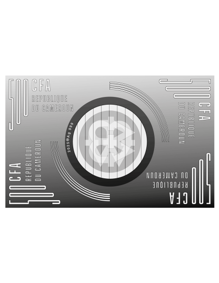STORM Józef Chełmoński Silver Coin 500 Francs Cameroon 2025 - Coins & More - Kamerun