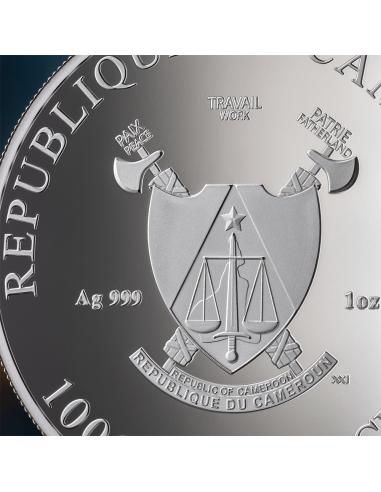THREE GRACES Bullion Celestial Beauty 1 Oz Silver Coin 1000 Francs Cameroon 2025 - Coins & More - Cameroun